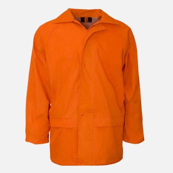 Supertouch Polyester/PVC Orange Rainsuit