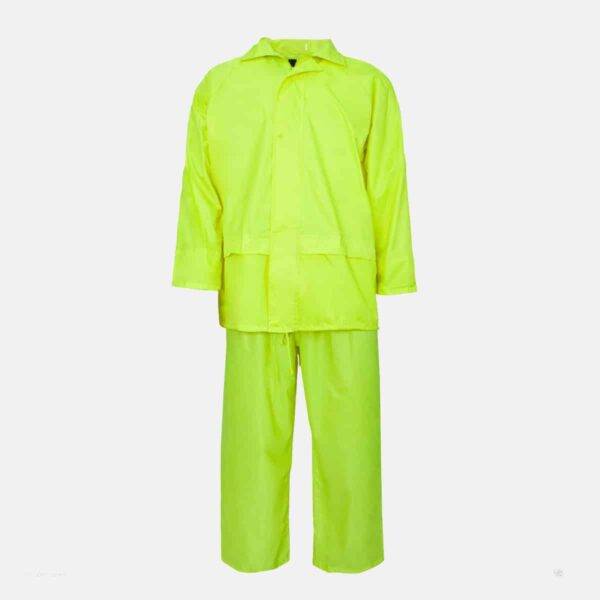 Supertouch Polyester/PVC Yellow Rainsuit