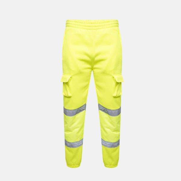 Hi Vis Jogging Bottoms Yellow by Supertouch