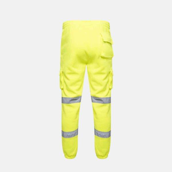 Hi Vis Jogging Bottoms Yellow by Supertouch