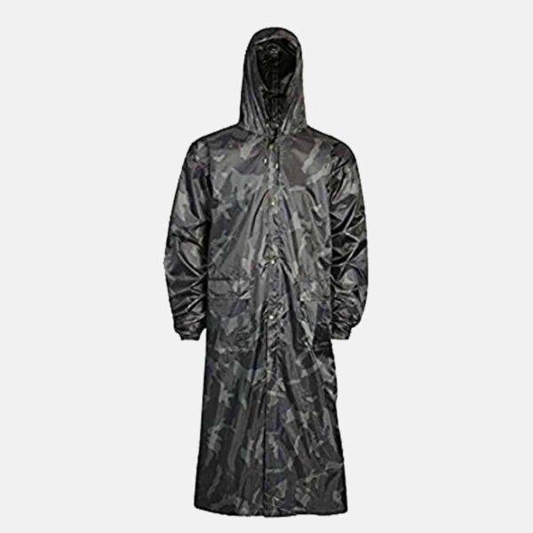 Adults Camouflage Waterproof Long Coat by Baum Country