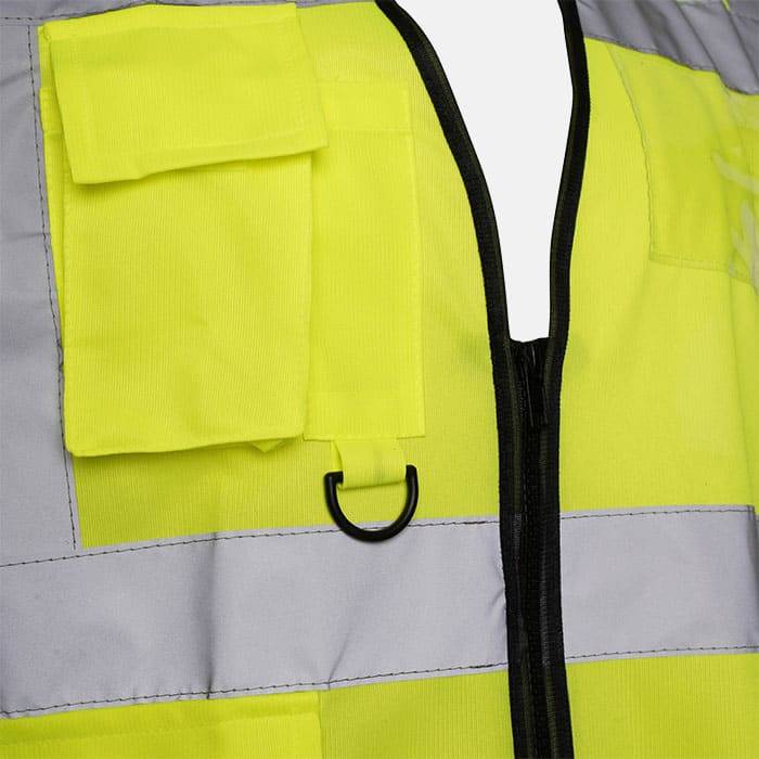 Hi Vis Executive Utility Safety Vest / Waistcoat By Kapton